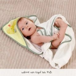 Baby Fehn Baby-Kapuzenhandtuch Dino - Happy Dino -Baden & Waschen Verkäufe baby fehn baby kapuzenhandtuch dino happy dino 51223 d2