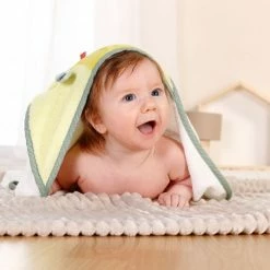 Baby Fehn Baby-Kapuzenhandtuch Dino - Happy Dino -Baden & Waschen Verkäufe baby fehn baby kapuzenhandtuch dino happy dino 51223 d3