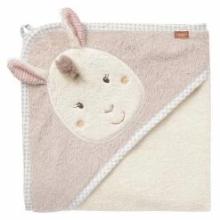 Baby Fehn Kapuzenbadetuch Lama Maya 80 x 80 cm - Peru