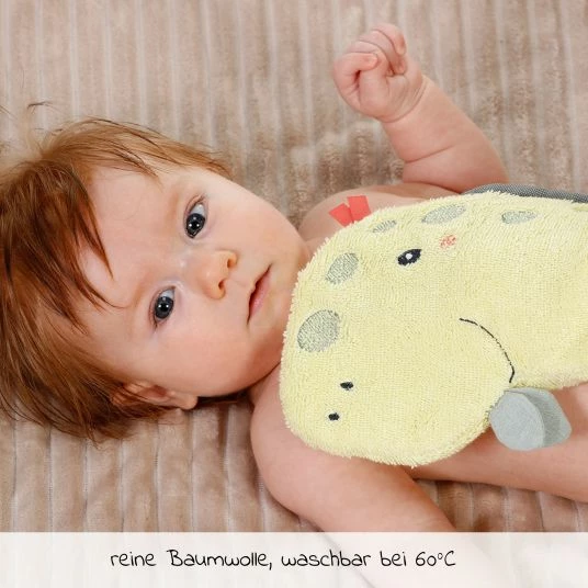 Baby Fehn Waschhandschuh Dino - Happy Dino 3 Baby Fehn Waschhandschuh Dino - Happy Dino – Bild 3