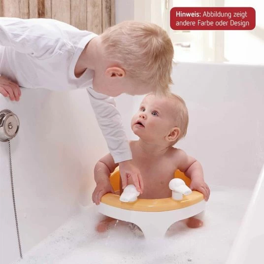 Bébé-jou Baby-Badesitz mit Pumpspielzeug - Light Grey 3 Bébé-jou Baby-Badesitz mit Pumpspielzeug - Light Grey – Bild 3