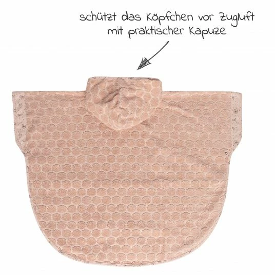 Bébé-jou Bade-Poncho - Wish Pink - Gr. 86/92 2 Bébé-jou Bade-Poncho - Wish Pink - Gr. 86/92 – Bild 2