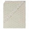 Bébé-jou Kapuzenbadetuch 85 x 75 cm - Wish Grey