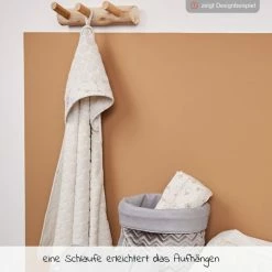 Bébé-jou Kapuzenbadetuch 85 x 75 cm - Wish Grey -Baden & Waschen Verkäufe bebe jou kapuzenbadetuch 85 x 75 cm wish grey 3010062 d2