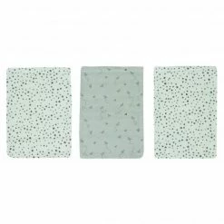 Bébé-jou Waschhandschuh 3er Pack Musselin - Paper Planes