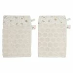 Bébé-jou Waschhandschuh 2er Pack - Leopard Pink 3 Bébé-jou Waschhandschuh 2er Pack - Leopard Pink – Bild 3