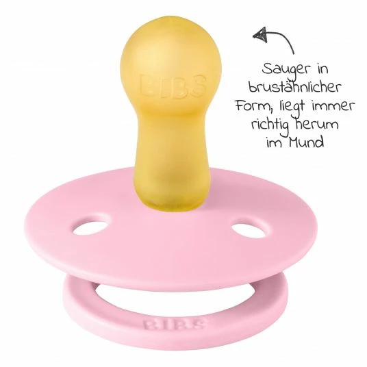 Bibs 5-tlg. Schnuller-Set - 4 Latex-Schnuller Colour 0-6 M + GRATIS Schnullerbox - Baby Pink Lavender Dusty Lilac Heather 3 Bibs 5-tlg. Schnuller-Set - 4 Latex-Schnuller Colour 0-6 M + GRATIS Schnullerbox - Baby Pink Lavender Dusty Lilac Heather – Bild 3