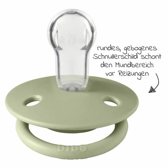 Bibs 6-tlg. Schnuller-Set - 4 Silikon-Schnuller De Lux 0-36 M + GRATIS 2x Silikon-Schnullerkette - Ivory Sage Vanilla Dark Oak 5 Bibs 6-tlg. Schnuller-Set - 4 Silikon-Schnuller De Lux 0-36 M + GRATIS 2x Silikon-Schnullerkette - Ivory Sage Vanilla Dark Oak – Bild 5