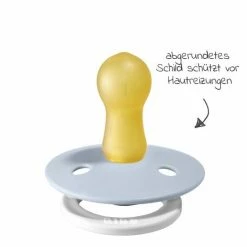 Bibs Leucht-Schnuller - Colour 2er Pack - Night - Iron / Baby Blue - Gr. 6-18 M -Baden & Waschen Verkäufe bibs leucht schnuller colour 2er pack night iron baby blue gr 6 18 m 120266 d3