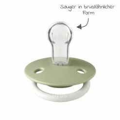 Bibs Leucht-Schnuller - De Lux 2er Pack - Night - Silikon - Sage / Cloud - Gr. 0-36 M -Baden & Waschen Verkäufe bibs leucht schnuller de lux 2er pack night silikon sage cloud gr 0 36 m 150217 d2
