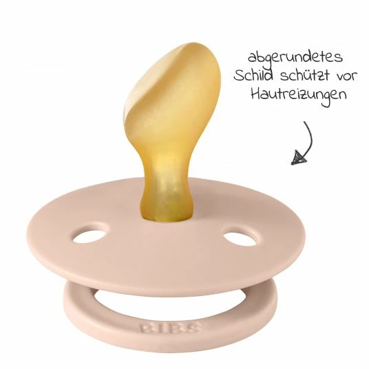 Bibs Schnuller 2er Pack Colour Anatomischer Sauger aus Naturkautschuk 6-18 M - Woodchuck / Blush 3 Bibs Schnuller 2er Pack Colour Anatomischer Sauger aus Naturkautschuk 6-18 M - Woodchuck / Blush – Bild 3