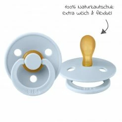 Bibs Schnuller 2er Pack Colour Symmetrischer Sauger aus Naturkautschuk 0-6 M - Baby Blue / Petrol -Baden & Waschen Verkäufe bibs schnuller 2er pack colour symmetrischer sauger aus naturkautschuk 0 6 m baby blue petrol 2121418 d3