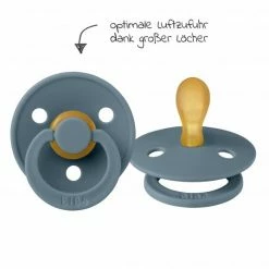 Bibs Schnuller 2er Pack Colour Symmetrischer Sauger aus Naturkautschuk 0-6 M - Baby Blue / Petrol -Baden & Waschen Verkäufe bibs schnuller 2er pack colour symmetrischer sauger aus naturkautschuk 0 6 m baby blue petrol 2121418 d4