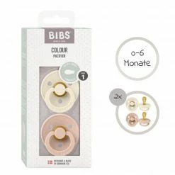 Bibs Schnuller 2er Pack Colour Symmetrischer Sauger aus Naturkautschuk 0-6 M - Ivory / Blush -Baden & Waschen Verkäufe bibs schnuller 2er pack colour symmetrischer sauger aus naturkautschuk 0 6 m ivory blush 2121417 d5