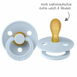 Bibs Schnuller 2er Pack Colour Symmetrischer Sauger aus Naturkautschuk 6-18 M - Baby Blue / Petrol -Baden & Waschen Verkäufe bibs schnuller 2er pack colour symmetrischer sauger aus naturkautschuk 6 18 m baby blue petrol 2221418 d3