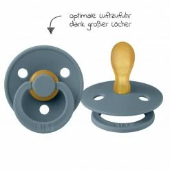 Bibs Schnuller 2er Pack Colour Symmetrischer Sauger aus Naturkautschuk 6-18 M - Baby Blue / Petrol -Baden & Waschen Verkäufe bibs schnuller 2er pack colour symmetrischer sauger aus naturkautschuk 6 18 m baby blue petrol 2221418 d4