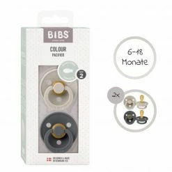 Bibs Schnuller 2er Pack Colour Symmetrischer Sauger aus Naturkautschuk 6-18 M - Sand / Iron 11 Bibs Schnuller 2er Pack Colour Symmetrischer Sauger aus Naturkautschuk 6-18 M - Sand / Iron -Baden & Waschen Verkäufe bibs schnuller 2er pack colour symmetrischer sauger aus naturkautschuk 6 18 m sand iron 2221419 d5