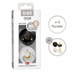 Bibs Schnuller - Colour 2er Pack - Black / White - Gr. 0-6 M -Baden & Waschen Verkäufe bibs schnuller colour 2er pack black white gr 0 6 m 110219 d5