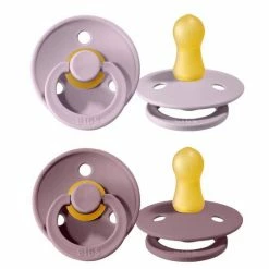 Bibs Schnuller - Colour 2er Pack - Dusty Lilac / Heather - Gr. 0-6 M