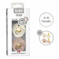 Bibs Schnuller - Colour 2er Pack - Ivory / Blush - Gr. 6-18 M -Baden & Waschen Verkäufe bibs schnuller colour 2er pack ivory blush gr 6 18 m 120256 d5