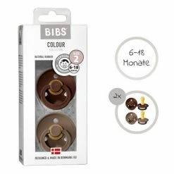 Bibs Schnuller - Colour 2er Pack - Mocha / Dark Oak - Gr. 6-18 M -Baden & Waschen Verkäufe bibs schnuller colour 2er pack mocha dark oak gr 6 18 m 120261 d5