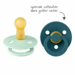 Bibs Schnuller - Colour 2er Pack - Nordic Mint / Forest Lake - Gr. 6-18 M -Baden & Waschen Verkäufe bibs schnuller colour 2er pack nordic mint forest lake gr 6 18 m 120293 d4