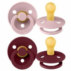 Bibs Schnuller - Colour 2er Pack - Plum / Elderberry - Gr. 0-6 M