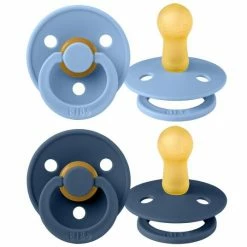 Bibs Schnuller - Colour 2er Pack - Sky Blue / Steel Blue - Gr. 6-18 M