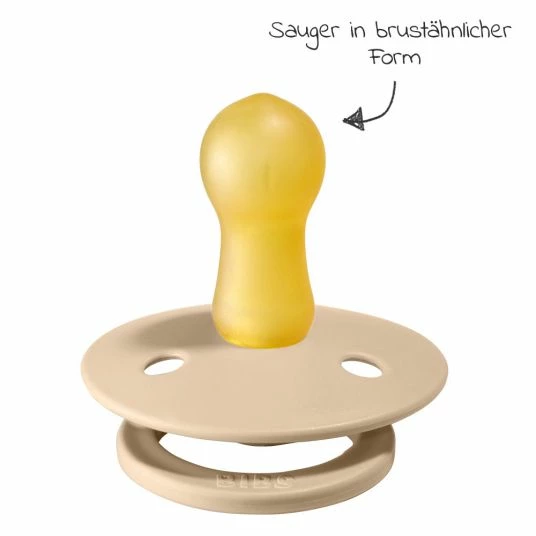 Bibs Schnuller - Colour 2er Pack - Vanilla - Gr. 6-18 M 2 Bibs Schnuller - Colour 2er Pack - Vanilla - Gr. 6-18 M – Bild 2