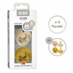 Bibs Schnuller - Colour 2er Pack - Vanilla / Mustard - Gr. 0-6 M -Baden & Waschen Verkäufe bibs schnuller colour 2er pack vanilla mustard gr 0 6 m 110274 d5