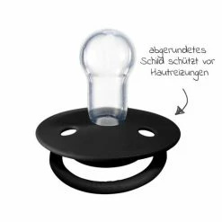 Bibs Schnuller - De Lux 2er Pack - Silikon - Cloud / Black - Gr. 0-36 M -Baden & Waschen Verkäufe bibs schnuller de lux 2er pack silikon cloud black gr 0 36 m 150218 d2