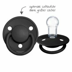 Bibs Schnuller - De Lux 2er Pack - Silikon - Cloud / Black - Gr. 0-36 M -Baden & Waschen Verkäufe bibs schnuller de lux 2er pack silikon cloud black gr 0 36 m 150218 d4