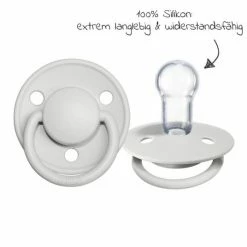 Bibs Schnuller - De Lux 2er Pack - Silikon - Haze / Blossom - Gr. 0-36 M -Baden & Waschen Verkäufe bibs schnuller de lux 2er pack silikon haze blossom gr 0 36 m 150229 d3