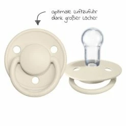 Bibs Schnuller - De Lux 2er Pack - Silikon - Ivory / Sage - Gr. 0-36 M -Baden & Waschen Verkäufe bibs schnuller de lux 2er pack silikon ivory sage gr 0 36 m 150223 d4