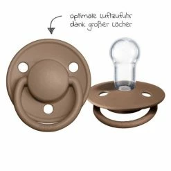 Bibs Schnuller - De Lux 2er Pack - Silikon - Vanilla / Dark Oak - Gr. 0-36 M -Baden & Waschen Verkäufe bibs schnuller de lux 2er pack silikon vanilla dark oak gr 0 36 m 150210 d4