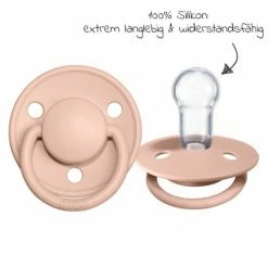 Bibs Schnuller - De Lux 2er Pack - Silikon - Woodchuck / Blush - Gr. 0-36 M -Baden & Waschen Verkäufe bibs schnuller de lux 2er pack silikon woodchuck blush gr 0 36 m 150211 d3