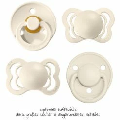 Bibs Schnuller Probierset - Try-it Collection 4er Pack - Ivory - Gr. 0-6 M -Baden & Waschen Verkäufe bibs schnuller probierset try it collection 4er pack ivory gr 0 6 m 91340 d2