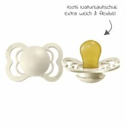 Bibs Schnuller - Supreme 2er Pack - Naturkautschuk - Ivory / Baby Pink - Gr. 0-6 M -Baden & Waschen Verkäufe bibs schnuller supreme 2er pack naturkautschuk ivory baby pink gr 0 6 m 170340 d3