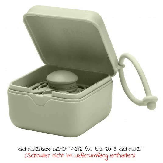 Bibs Schnullerbox - Sage 2 Bibs Schnullerbox - Sage – Bild 2