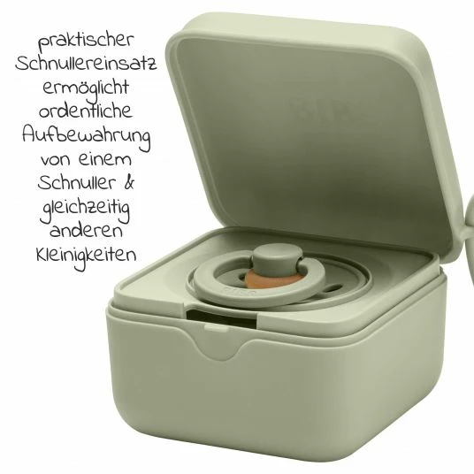 Bibs Schnullerbox - Sage 3 Bibs Schnullerbox - Sage – Bild 3