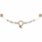 Goki Schnullerkette mit Silikonperlen - Sternchen - Grau 5 Goki Schnullerkette mit Silikonperlen - Sternchen - Grau – Bild 5