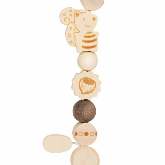 Heimess Schnullerkette aus Holz - Eichhörnchen Nature 2 Heimess Schnullerkette aus Holz - Eichhörnchen Nature – Bild 2