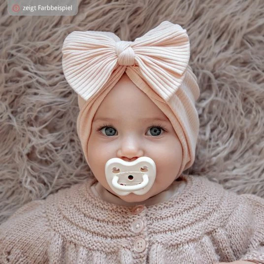 HEVEA Schnuller aus Naturkautschuk - rund - Stern & Mond - Milky White - Gr. 0-3 M 4 HEVEA Schnuller aus Naturkautschuk - rund - Stern & Mond - Milky White - Gr. 0-3 M – Bild 4