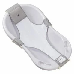 Keeeper Baby-Badenetz Iwona für Badewanne Maria mit Stöpsel - Soft Grey