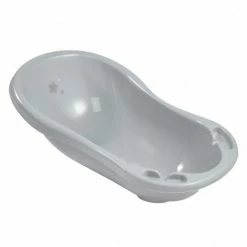 Keeeper Baby-Badewanne Maria mit Stöpsel 84 cm - Stars - Cosmic Grey