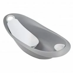 Keeeper Baby-Badewanne Natalia mit Stöpsel inkl. Badeliege 86 cm - Stars - Cosmic Grey
