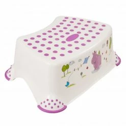 Keeeper Tritthocker Tomek rutschfest - Hippo - White