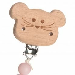 Lässig Schnullerkette aus Holz und Silikon - Little Chums Mouse -Baden & Waschen Verkäufe lassig schnullerkette aus holz und silikon little chums mouse 1313016725 d3