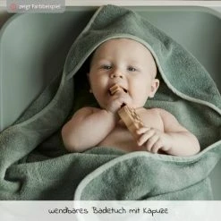 Leander Kapuzen-Badetuch Hoodie aus Bio-Baumwolle - Organic - Cappucino - Kollektion 2022 -Baden & Waschen Verkäufe leander kapuzen badetuch hoodie aus bio baumwolle organic cappucino 510804 77 d2