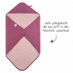 Makian 9-tlg. Bade-Set Mull Kapuzenbadetuch + 8 Waschhandschuhe - Orchidee / Puder -Baden & Waschen Verkäufe makian 9 tlg bade set mull kapuzenbadetuch 8 waschhandschuhe orchidee puder set 485 d3